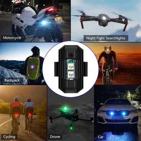 Mini Led Flash Renk Rgb Usb Arjl Araba Motosiklet Bisiklet Drone