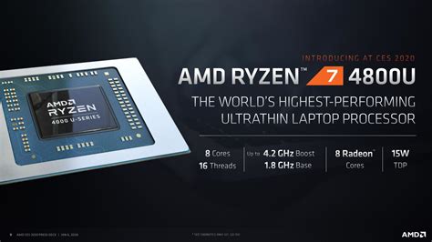 AMD Renoir Architecture 7nm Ryzen 4000 APUs With Zen 2 And Vega GPU