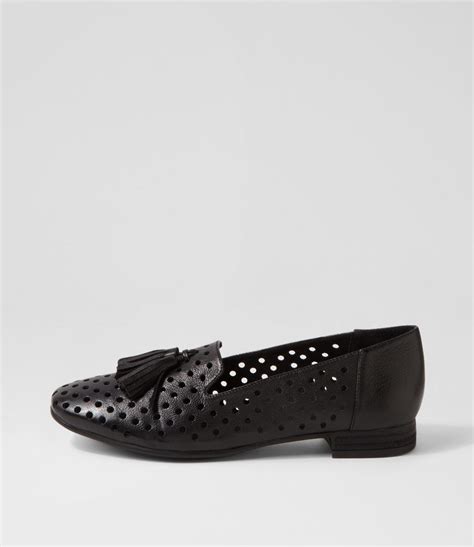 tennis black leather flat shoes shop   williams