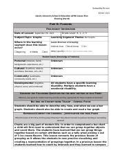 EdTPA Task 1 Lesson Plan Docx Samantha Brown EDUC 623 Liberty