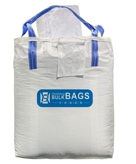 Hesheng 1000kg 1 Ton FIBC PP Plastic Woven Jumbo Bag China Big Bag