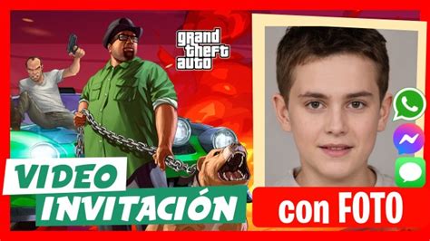 10 MEJORES Invitación GTA Grand Theft Auto WHATSAPP DIGITAL