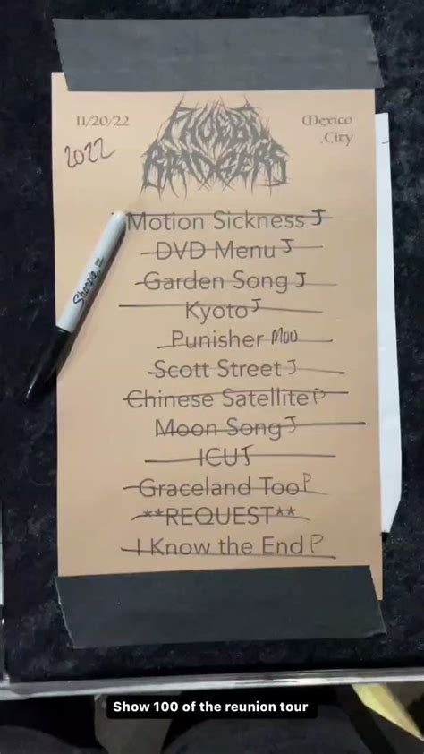 Phoebe Bridgers Argentina on Twitter Último setlist del año