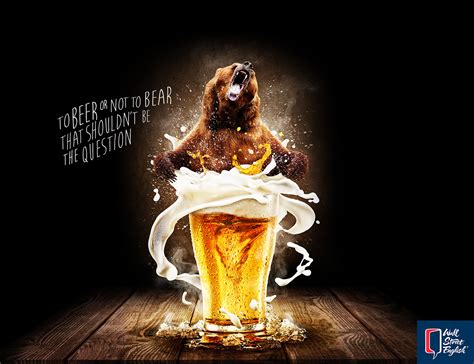 To Beer Or Not To Bear Behance