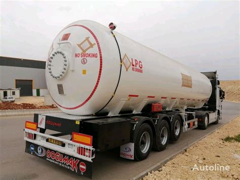 Doğumak LPG Semi Trailer New Desing ADR gas tank trailer for sale