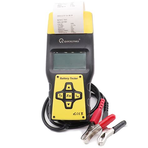 Vehicle Battery Tester Ba1000 With Built In Printer Lead Acid Tester And Battery Tester