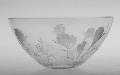 BOWL Glass Lindshammar 20th Century Glass Other Auctionet