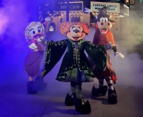 Minnie Daisy And Clarabelle Appearing At Oogie Boogie Bash In Hocus