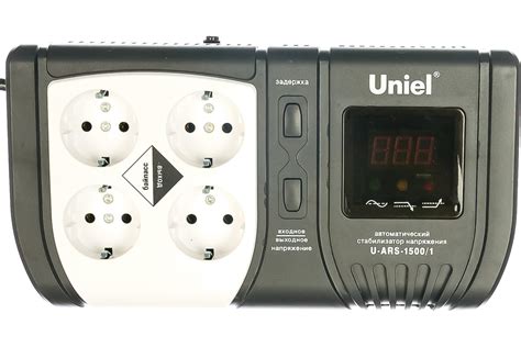 Настольный стабилизатор Uniel Expert U-ARS-1500/1 9623 - выгодная цена ...