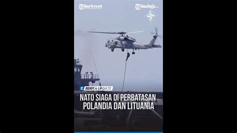 Nato Siaga Grup Wagner Dan Tentara Belarusia Latihan Militer Di