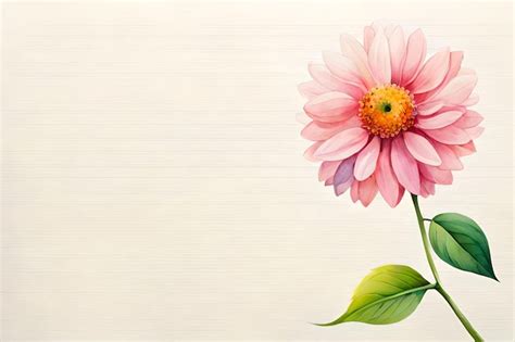 Premium Photo | Watercolor painting Flowers on canvas