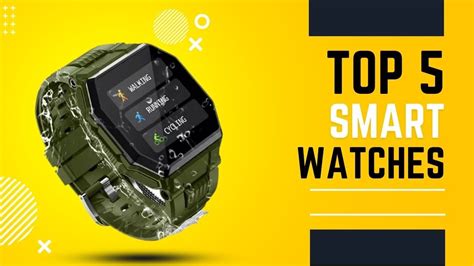 Top Smartwatches Best Smartwatch All Budgets Under Tested