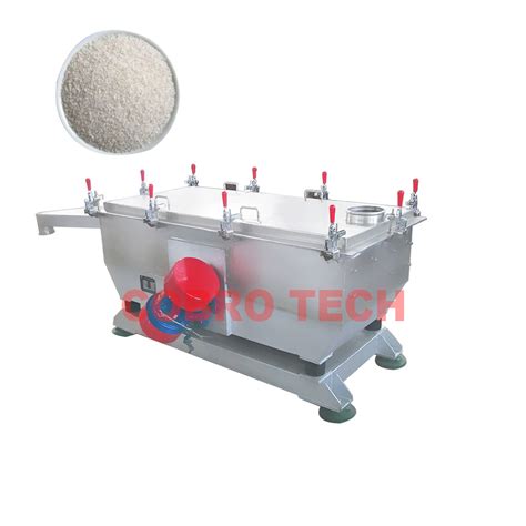 High Efficiency Sand Vibration Separator Pvc Flakes Sieve Machine Beans