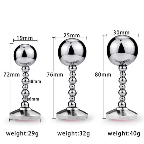 Anal Plug Dildo Sex Toys Crystal Silver Colour Metal Backyard Stainless Steel Plug Anal For
