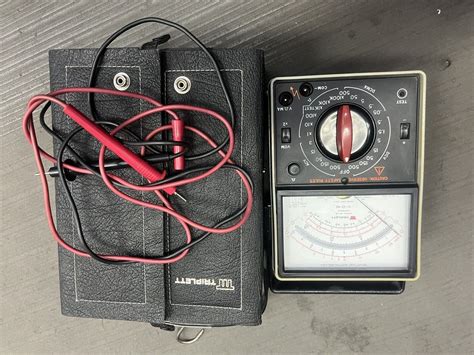 Triplett Model 60 NA VOM Analog Portable Handheld MultiMeter EBay