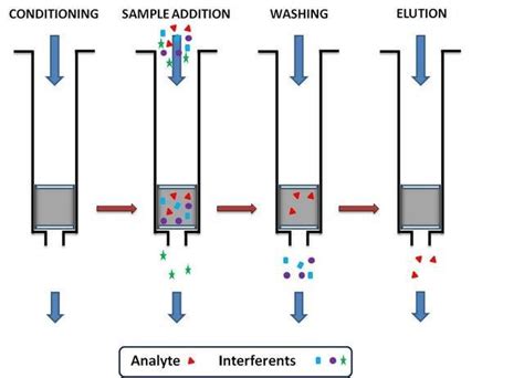 Stages Of Solid Phase Extraction Spe Download Scientific Diagram