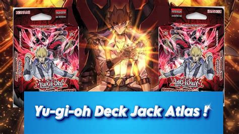 Jack atlas à l honneur Yu Gi Oh Deck de Structure Le Roi Cramoisi