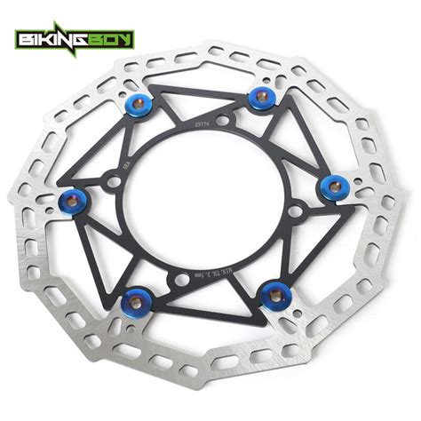 Bikingboy Front Mm Brake Disc Rotor Disk For Kawasaki Kx