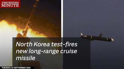 North Korea Test Fires New Long Range Cruise Missile Youtube