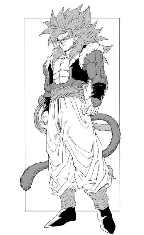 gogeta (dragon ball and 1 more) drawn by homelanderrr | Danbooru