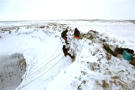 Russian Scientists Explore Mysterious Siberian Hole Iflscience