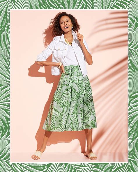 Dreaming of palm trees? You’re not alone. | Talbots Summer Outfits Fit ...