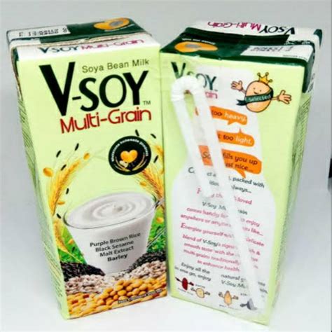 Jual V Soy Vsoy V Soy Susu Uht Multi Grain Ml Shopee Indonesia