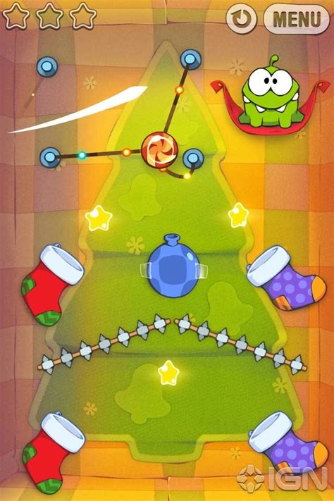 Cut The Rope Holiday T Screenshots Pictures Wallpapers Iphone Ign