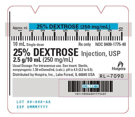 Dextrose Injection Infants FDA Prescribing Information Side Effects