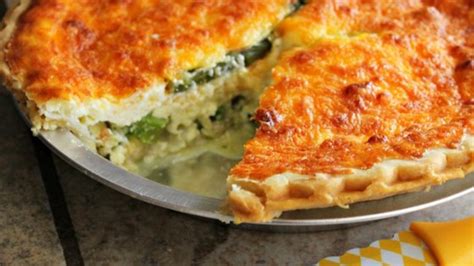 Easy Shrimp And Asparagus Quiche Recipe