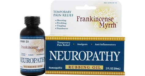 Frankincense Myrrh Neuropathy Rubbing Oil Fl Oz Pris