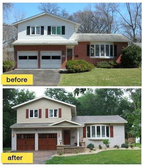 Top 10 Incredible Home Exterior Makeover Home Exterior Makeover House Exterior Exterior Brick