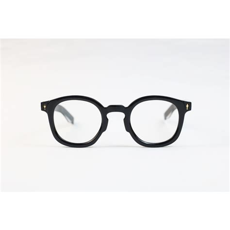 Moscot Black Acetate Round Eyewear Get Me Glasses