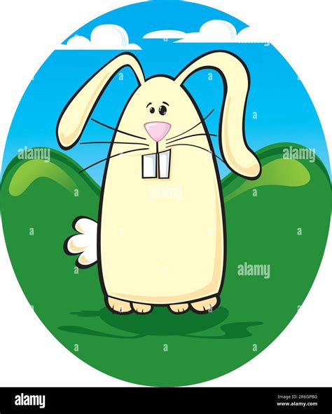 Cartoon Vector Bunny Stock Vector Image Art Alamy