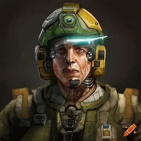 Detailed And Realistic Portraits Of Mechwarrior 5 Pilots On Craiyon