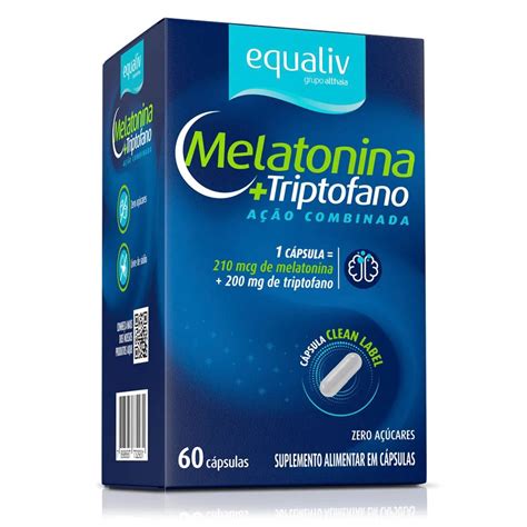 Equaliv Melatonina E Triptofano C Psulas Nutrikcal