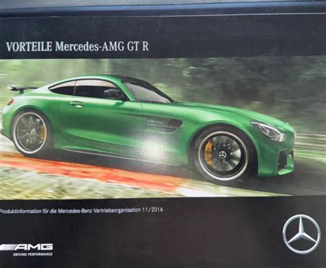 VORTEILE MERCEDES AMG GT R Typ 190 Produktinformation Von 2016 EUR 5 00