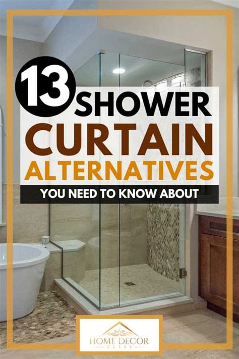 13 Shower Curtain Alternatives You Need To Know About