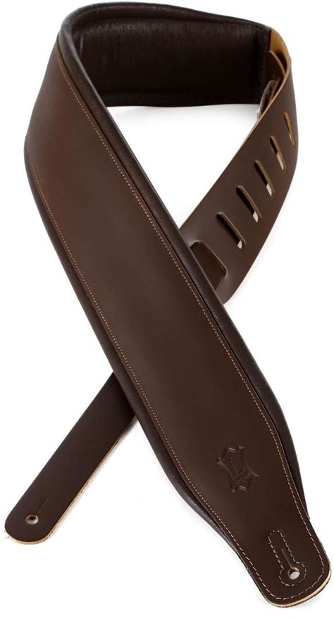 Гитарный ремень Levys M26pd Dbrdbr Classics Series Padded Two Tone Guitar Strap Dark Brown