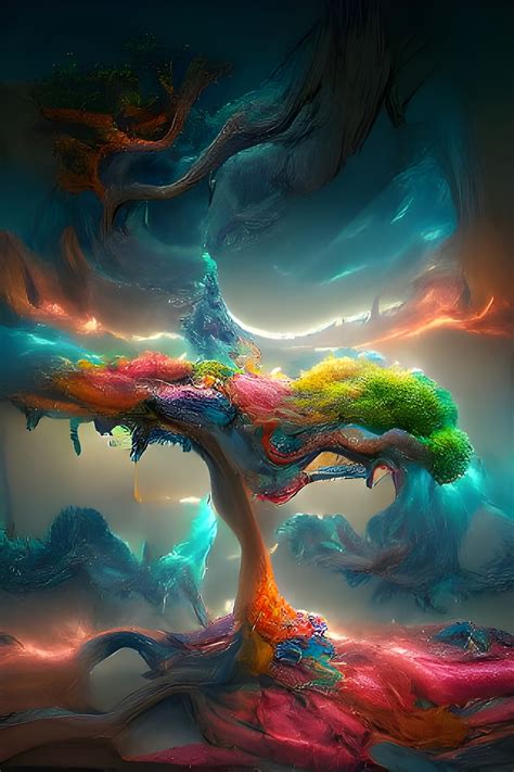 Tree Photography Colorful