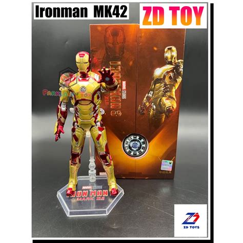 โมเดล ไอรอนแมน มาร์ค42 แซดดีทอย Model Iron Man Mark 42 Zd Toy