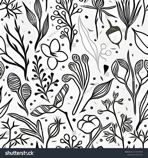 Textile Wallpaper Patterns Printable Digital Illustration Stock Illustration 2174750055 ...