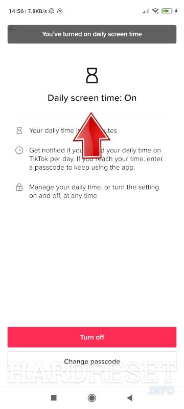 How To Turn On Daily Screen Time On Tiktok How To Hardreset Info