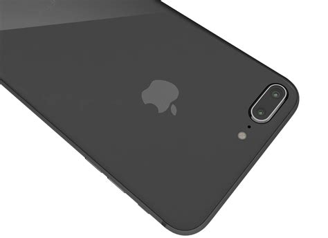 Apple iPhone 8 Plus Space Gray - 3D Model by Rever_Art