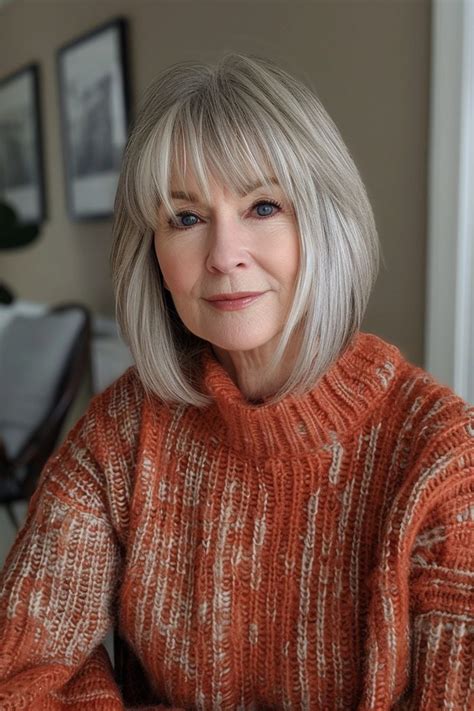 32 Chic Short Hairstyles For Women Over 60 Embracing Silver Elegance In