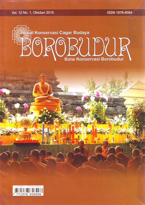 Jurnal Konservasi Cagar Budaya Borobudur Vol No Oktober