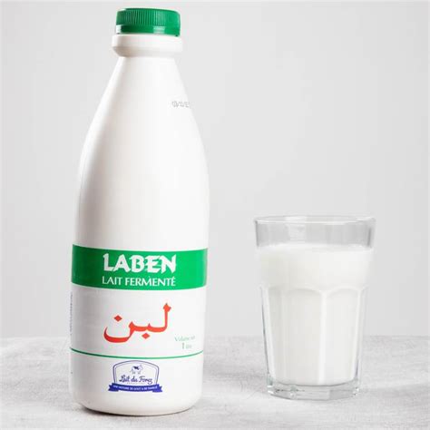 Le Lait de vache fermenté Laben mon marché fr