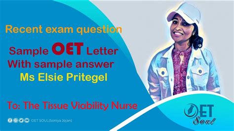 Else Pritegel Sample Oet Letter With Sample Answer A Letter To The