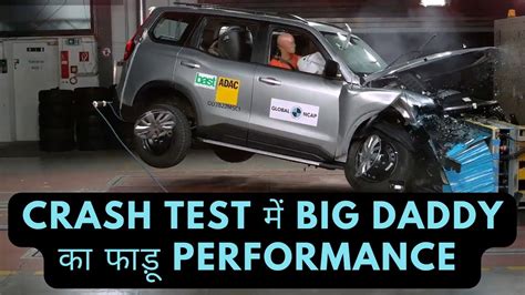 Mahindra Scorpio N Global Ncap Crash Test Scored Star