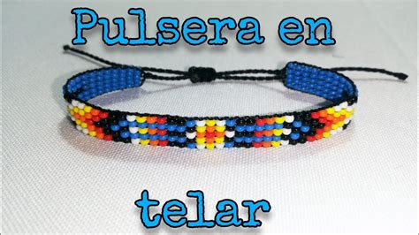 Pulsera De Chaquira En Telar Utsiekame Artesan As Youtube